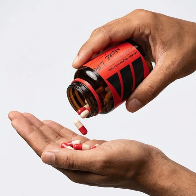 Supplement product photography