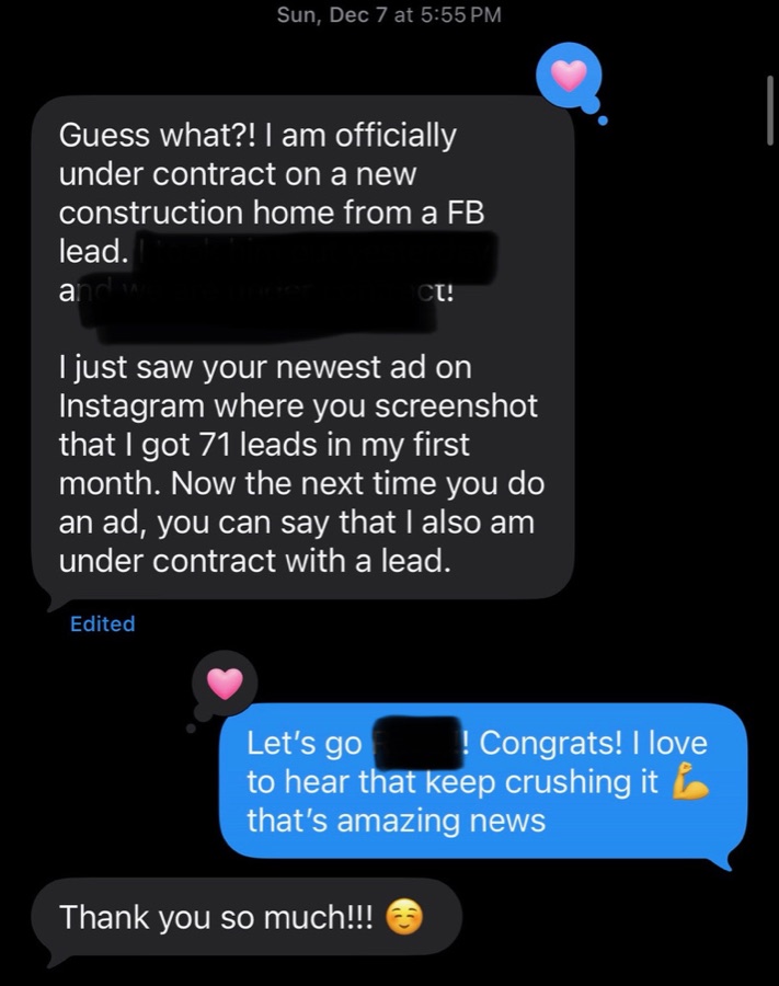 Client text conversation 3
