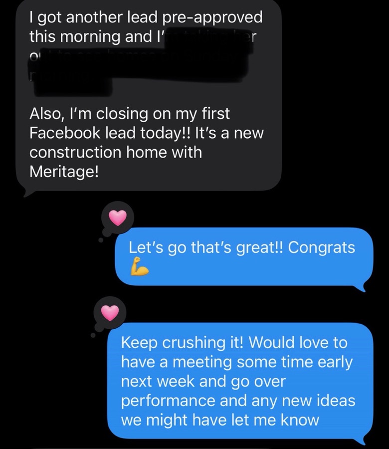 Client text conversation 7
