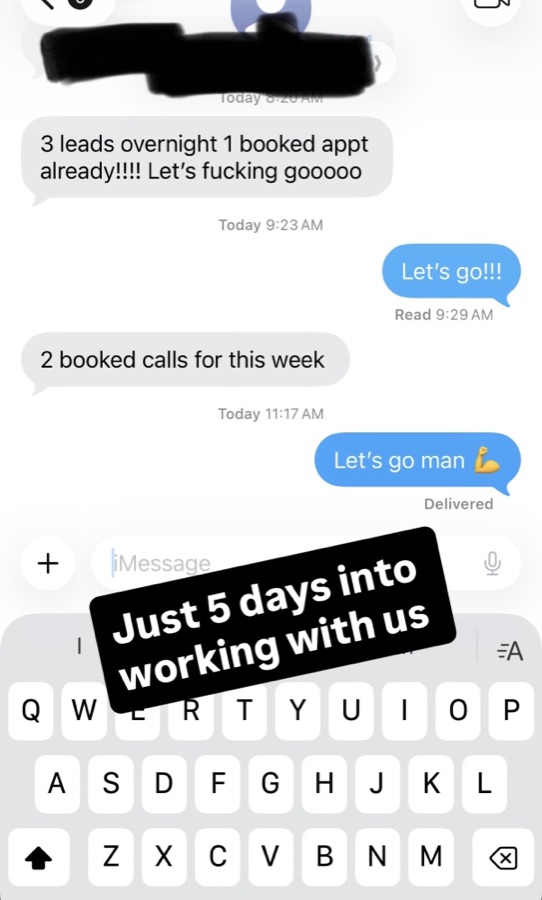 Client text conversation 12