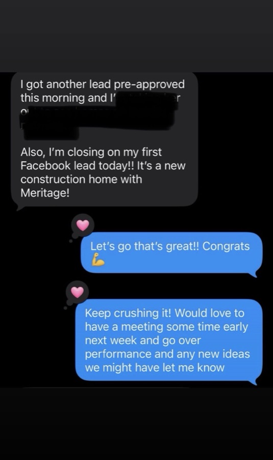 Client text conversation 14