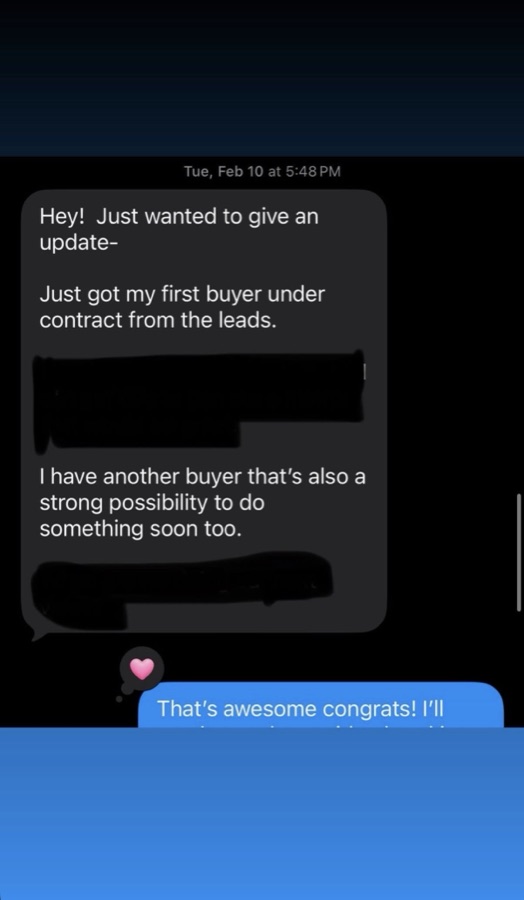 Client text conversation 15
