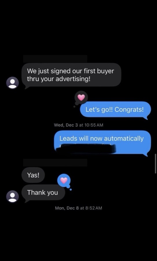 Client text conversation 16