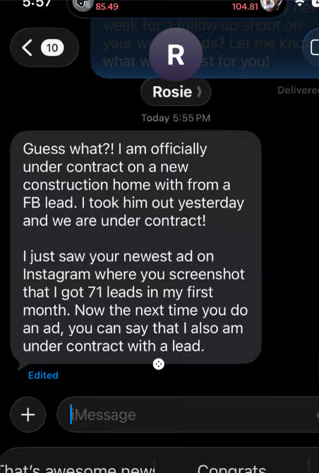 Client text conversation 17