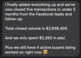 Client text conversation 23